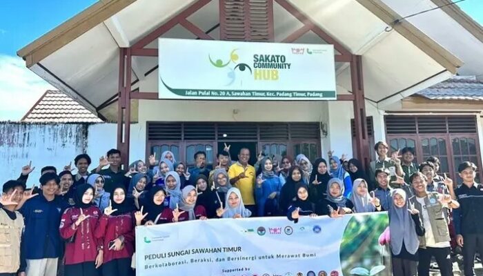 BWSS 5 Padang Restorasi Banda Bekali Padang, Dan Berikan Sosialisasi “Peduli Sungai dan Lingkungan”