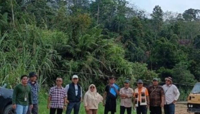 Kepala UPTD Joko Siswoyo Lakukan Survey Pemangunan Jembatan Batang Kampar, Permudah Aktifitas Sehari-hari Masyarakat.