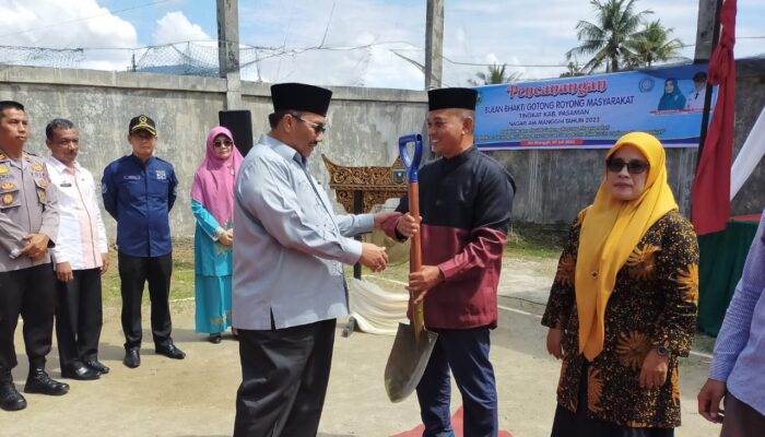 Bupati Pasaman, Benny Utama Menjadikan Nagari Aia Manggih lokasi BBGRM Tingkat Pasaman.