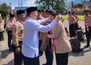Wabup Sabar AS, Berikan Motivasi Saat Pelepasan Kontingen Raimuna Nasional KWARCAB 0308 Pasaman.