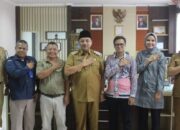 Bupati Benny Utama dan Wabup Sabar AS, Terima Kunjungan KPU Pasaman.