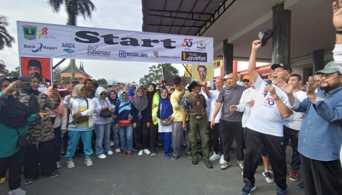 Sukses Dengan Fun Walk, Leonardy Dorong KADIN Berbuat Lebih Baik untuk UMKM Sumbar