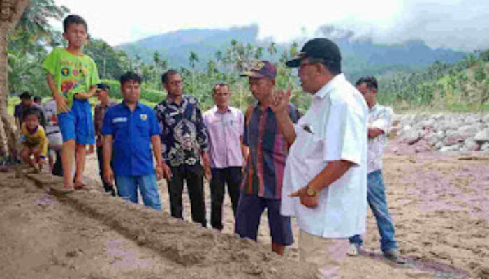 Martias Realisasikan Pokirnya Untuk Pembangunan Rehabilitasi Jaringan Irigasi.