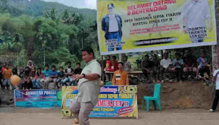 Tommy Irawan Terus Intens Tingkatkan Prestasi Atlet di Pasaman.