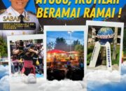 Memperluas Promosi Pariwisata Pasaman, Dilakukan Lomba Lintas Alam Geopark Equator Bonjol .