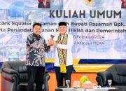 Pasaman!!!.. Pasaman!!! Begitu Gema Diruangan Kampus ITERA Lampung, Ketika Bupati Sabar AS Memberikan Kuliah Umumnya.