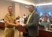 Sekdakab Solok Medison Buka Pelatihan dan Ujian Kompetensi Sertifikasi Pengadaan Barang/Jasa Pemerintah.