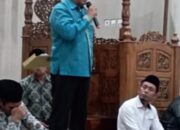 Kaban Kesbangpol Afrizal Dari Tim V TSR, Sampaikan Tujuan Safari Ramadhan di Mesjid Nurul Huda, Polongan Dua.