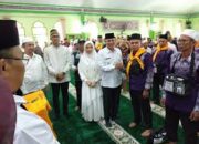 Bupati Sabar AS Mendoakan Agar Menjadi Haji Mabrur, Saat Melepas Ratusan calon jamaah haji Pasaman