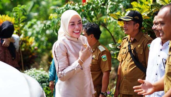 Lokasi Lomba Kader Posyandu Berprestasi Tingkat Sumbar di Survei Ketua TP-PKK Kabupaten Solok