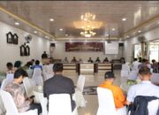 Jelang Pendaftaran Paslon Bupati dan Wakil Bupati KPU Pasaman Laksanakan Rakor.