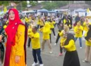 Dua Srikandi Fraksi Golkar DPRD Pasaman Hadiri HUT Partai Golkar Ke 60