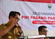 Bupati Padang Pariaman Buka Musyawarah Kabupaten III PMI 2025, Tegaskan Peran Strategis dalam Kemanusiaan