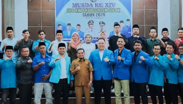 Wakil Bupati H. Candra Buka Musda DPD KNPI Kabupaten Solok ke XIV Tahun 2025