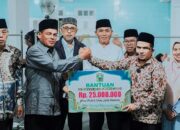 TSR Pimpinan Wabup Solok H Candra Kunjungi Masjid Nurul U’Budiyah Nagari Koto Gaek