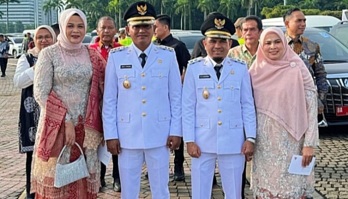 Presiden RI Lantik Bupati dan Wakil Bupati Solok Jon Firman Pandu – H. Candra di Istana Negara