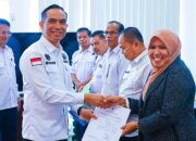 Sekdakab Medison Serahkan Surat Plt Pejabat di Badan Pendapatan Daerah Kabupaten Solok