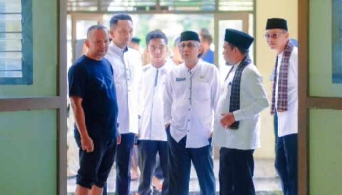 Dalam Rangka Sambut Kunjungan Menteri PU Wakil Bupati Solok H. Candra Tinjau Kesiapan Sekolah Rakyat