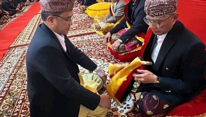 Gubernur Mahyeldi Dan Wako Ramlan Hadiri Prosesi Adat Batagak Gala Datuak Rajo Endah