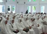 Saat Menyambut Kepulangan Jemah Haji Wawako Ibnu Asis Menyampaikan Rasa Syukurnya
