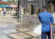 Damkar Bukittinggi Peduli Lingkungan Bersih Bersama Masyarakat