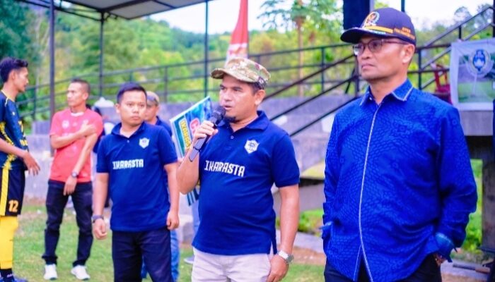 Partai Final IKARASTA Cup 1 di Nagari Talang dihadiri Wakil Bupati Solok H. Candra