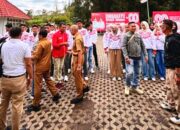 Wabup H. Candra Lepas Paskibraka Kabupaten Solok ke Badan Pembinaan Ideologi Pancasila