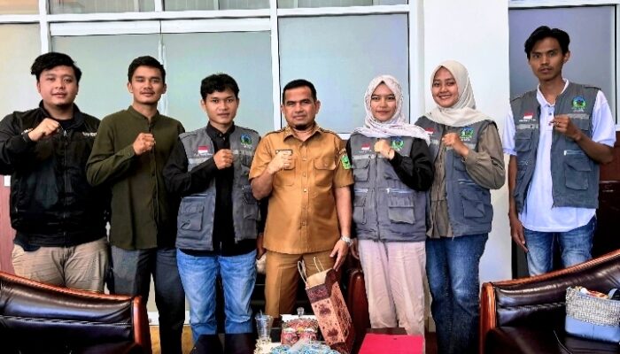 Wabup Solok H. Candra Bertemu Mahasiswa KKN Rangkiang Luluih Untuk Kemajuan Daerah
