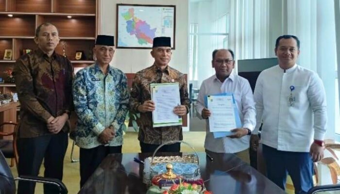 Pemkab Solok  dan Bank Nagari Jalin Kerja Sama Pemanfaatan Aset Daerah
