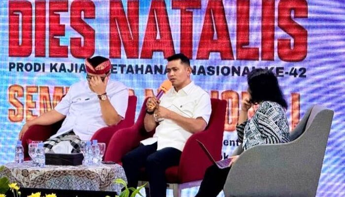 Prodi Kajian Ketahanan Nasional Ke-42 UI Bupati Solok Jon Firman Pandu Jadi Narasumber