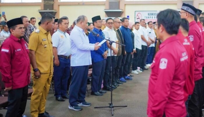Pelantikan Pengurus KONI Kabupaten Solok Masa Bakti 2025–2029 di Hadiri Bupati Jon Firman Pandu