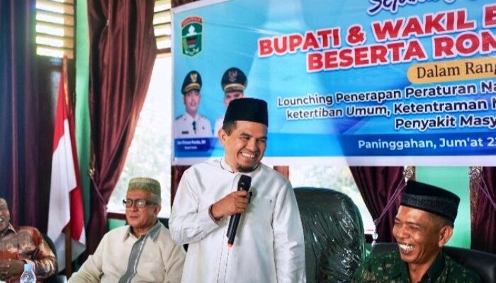 Wabup Solok Launching Peraturan Nagari Ketertiban Umum dan Antisipasi Penyakit Masyarakat