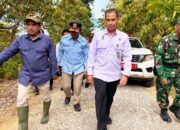 Kemenko Polhukam RI di Dampingi Wabup Solok H. Candra Tinjau Lokasi Terdampak Karhutla