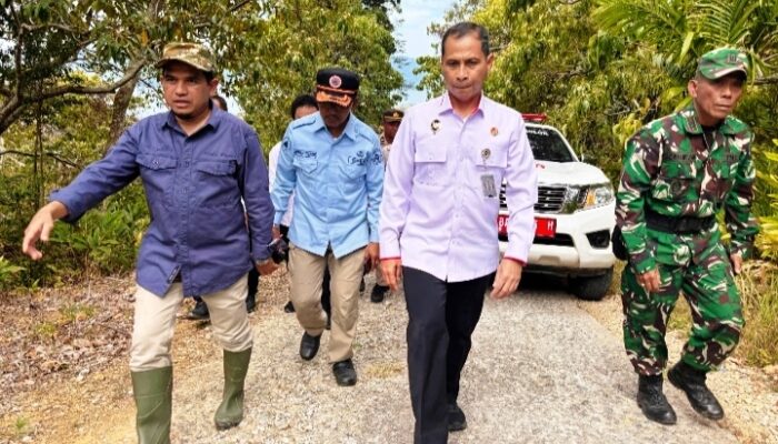 Kemenko Polhukam RI di Dampingi Wabup Solok H. Candra Tinjau Lokasi Terdampak Karhutla