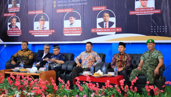 Bupati Welly Suhery Buka Seminar Menuju Pengakuan Tuanku Rao Pahlawan Nasional