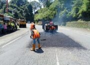 BPJN Sumbar Melalui Satker PJN Wilayah II Merespon Cepat Aspirasi Masyarakat Terkait Jalan Nasional Kambang- Balai Selasa- Indrapura