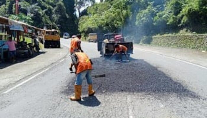 BPJN Sumbar Melalui Satker PJN Wilayah II Merespon Cepat Aspirasi Masyarakat Terkait Jalan Nasional Kambang- Balai Selasa- Indrapura