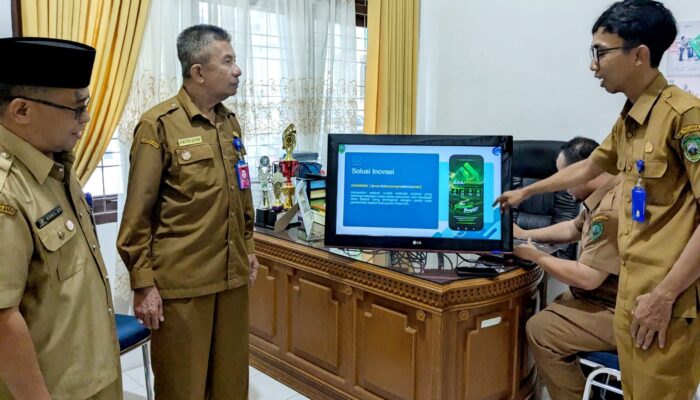 Pemkab Pasaman Melalui Diskominfo Meluncurkan Aplikasi Android ADAMINDA Untuk Data Pembangunan