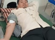 Tunjukkan Kepedulian Terhadap Masyarakat Yang Membutuhkan, Ketua DPRD Pasaman Nelfri Asfandi Donorkan Darahnya
