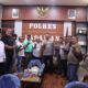 Pers Bersatu Tuah Saiyo Bersilahturahmi Dengan Kapolres Pasaman Yang Baru.